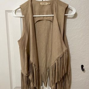 Fringe vest